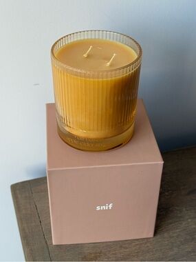 Brand New snif Half Baked Apple Cider Smash Candle